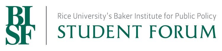 BISF Baker Institute for Public Policy Student Forum logo