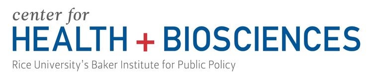 Center for Health & BioSciences, Rice University's Baker Institute for Public Policy logo