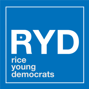 RYD Rice Young Democrats logo