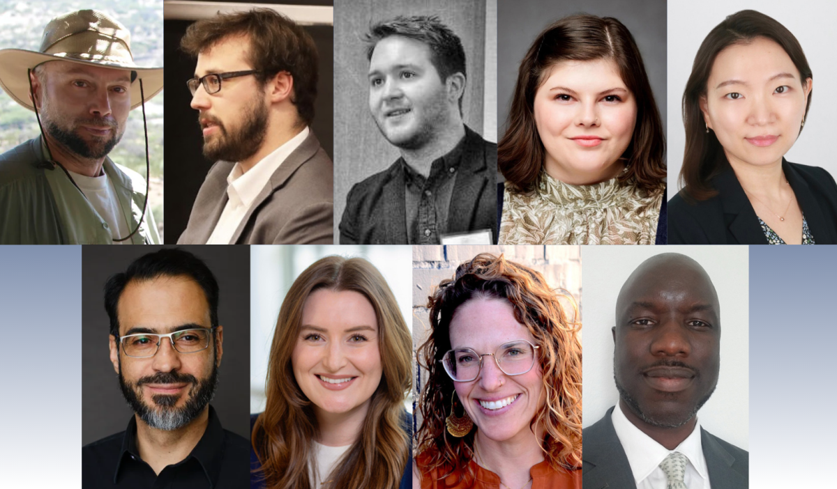 Collage of new Rice University Social Sciences faculty