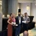 Rice University Political Science students accepting award